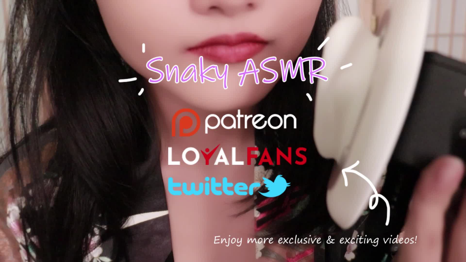 【SNAKY】蛇蛇ASMR助眠系列合集 91