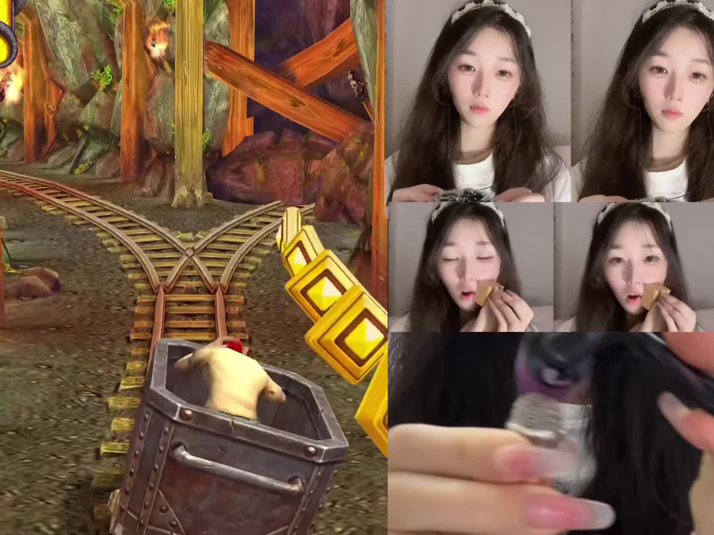 ASMR@抖音六六 粉丝群助眠付费视频合集 74
