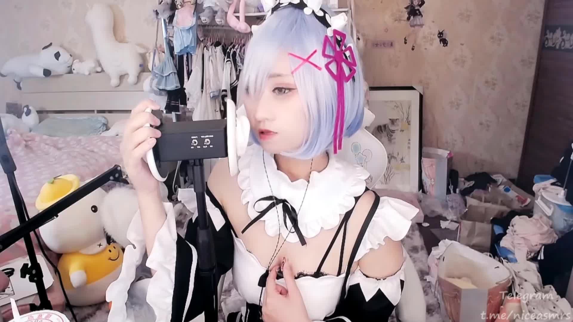 【福利助眠】可爱的妹子瑶瑶酱中文ASMR福利 8