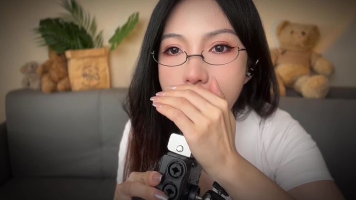 【晚安yoyo】ASMR口腔音舔耳身心放缓舒适助眠视频集 13