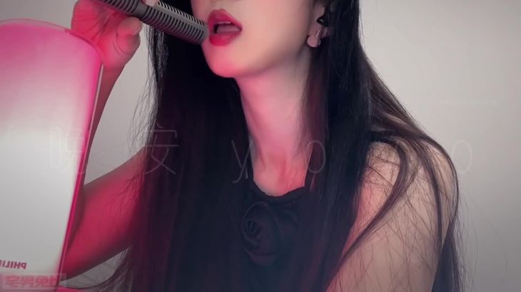 【晚安yoyo】ASMR口腔音舔耳身心放缓舒适助眠视频集 11