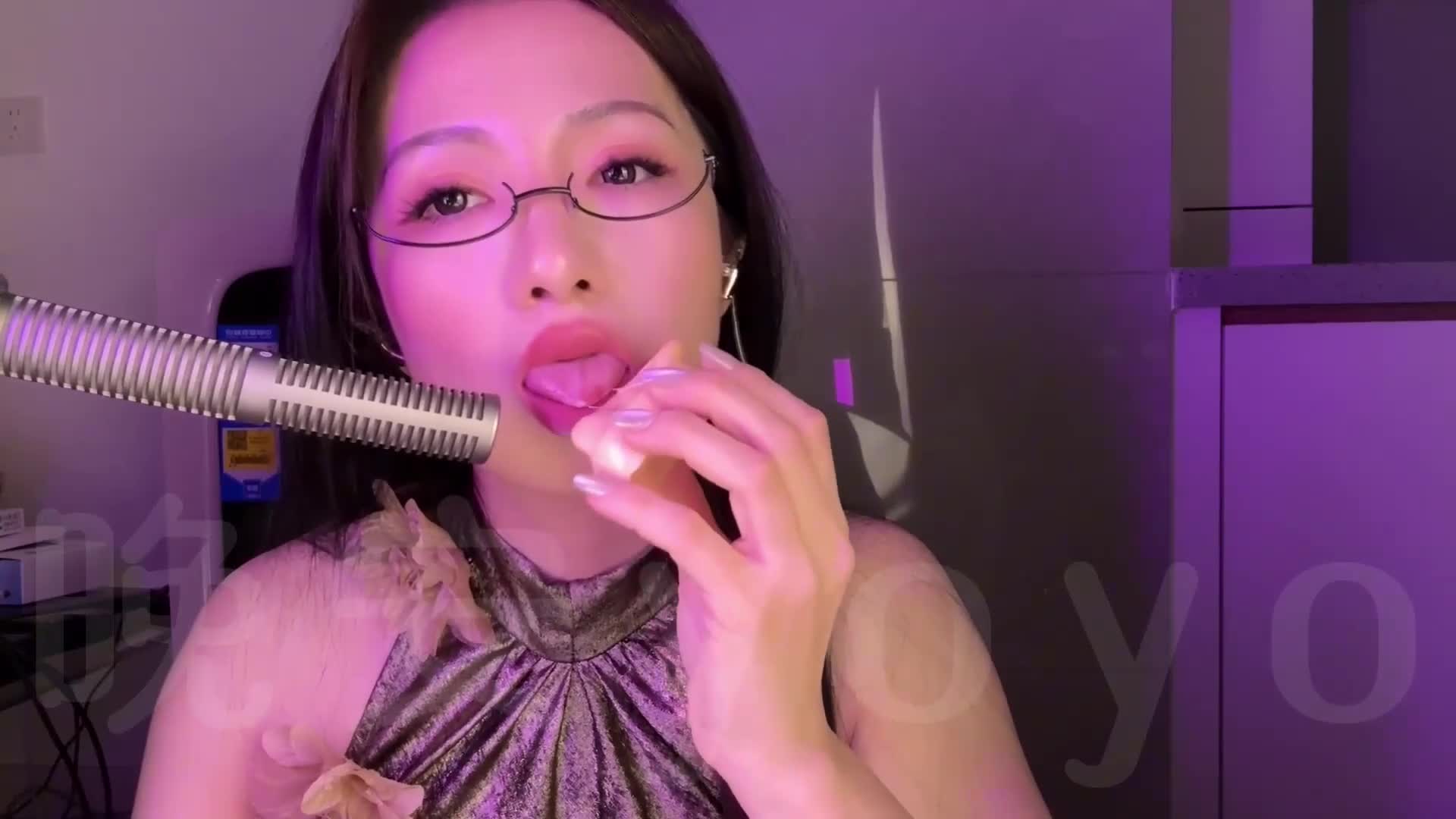 【精选助眠】晚安yoyoASMR管麦甜麦口腔阿黑颜中文哄睡 34
