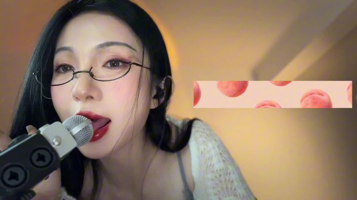 【晚安yoyo】ASMR口腔音舔耳身心放缓舒适助眠视频集 37