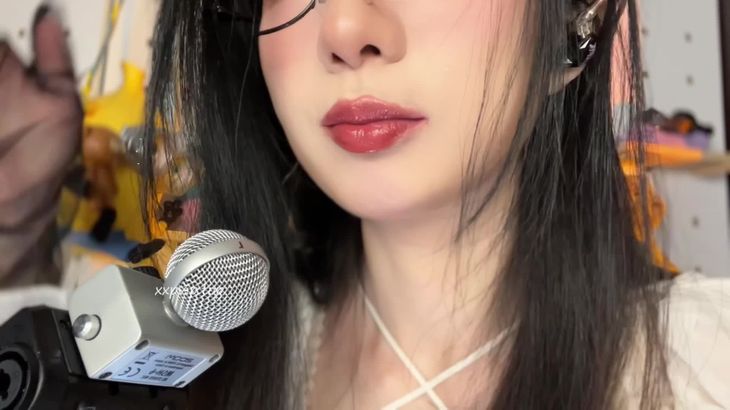 【晚安yoyo】ASMR口腔音舔耳身心放缓舒适助眠视频集 30
