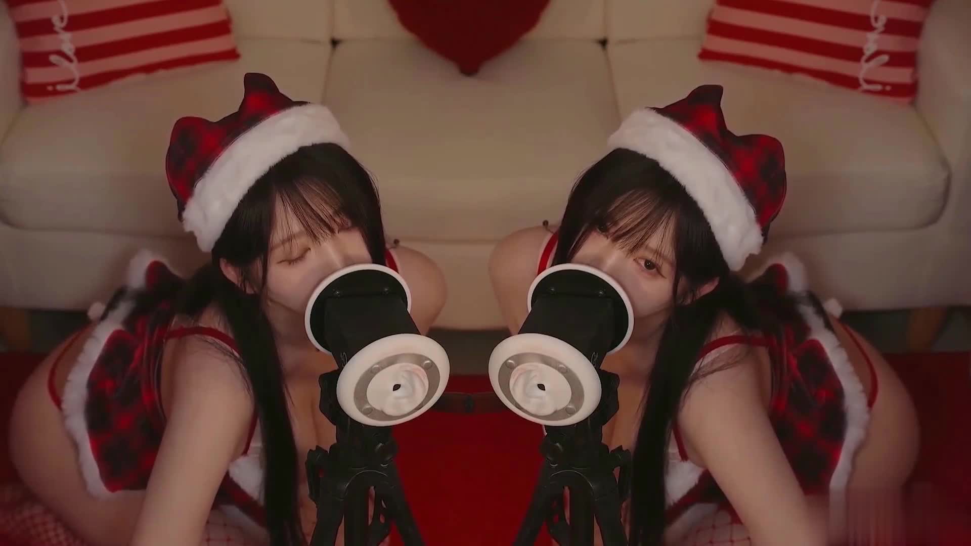 【其它助眠】韩系声优YoonyingASMR触发音耳语舔耳中文字幕集锦 64