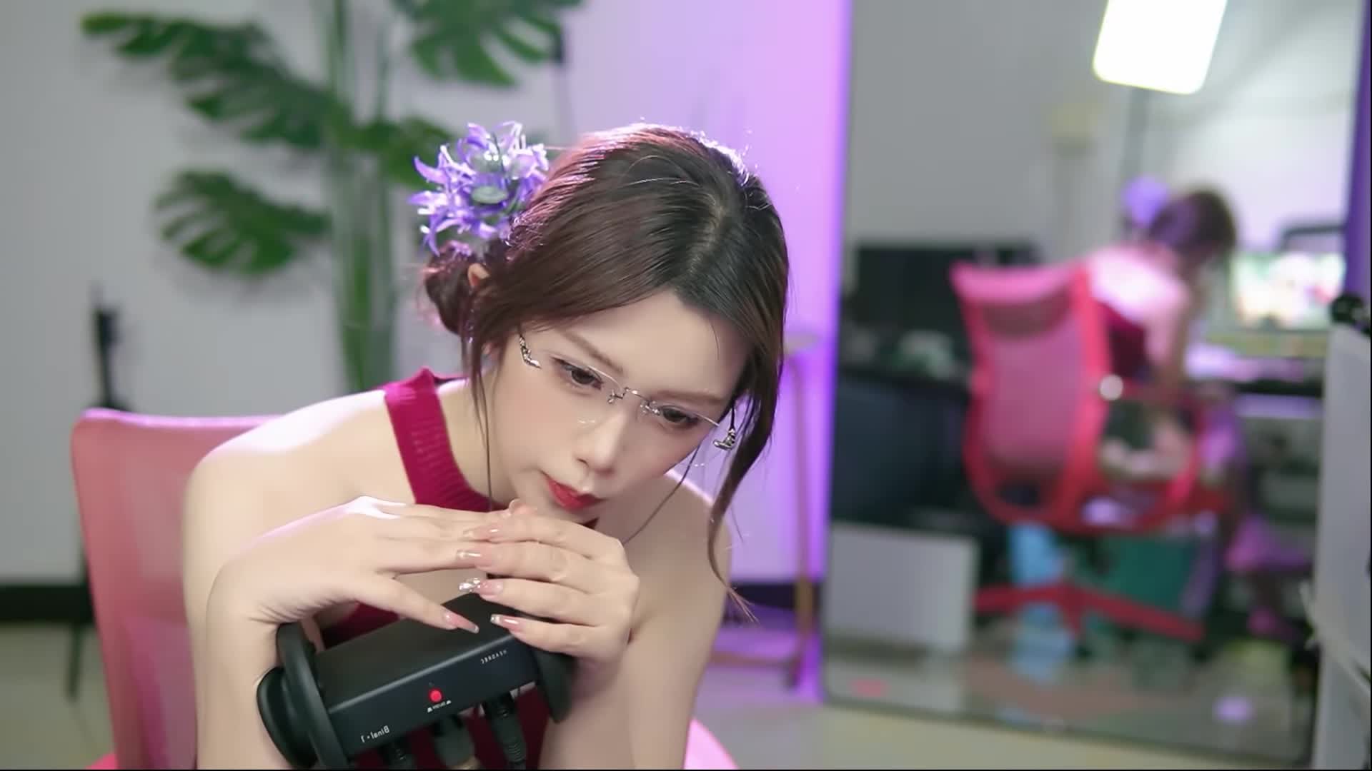 【长篇助眠】ASMR绝美御姐灵儿直播哄睡减压视频精剪 1