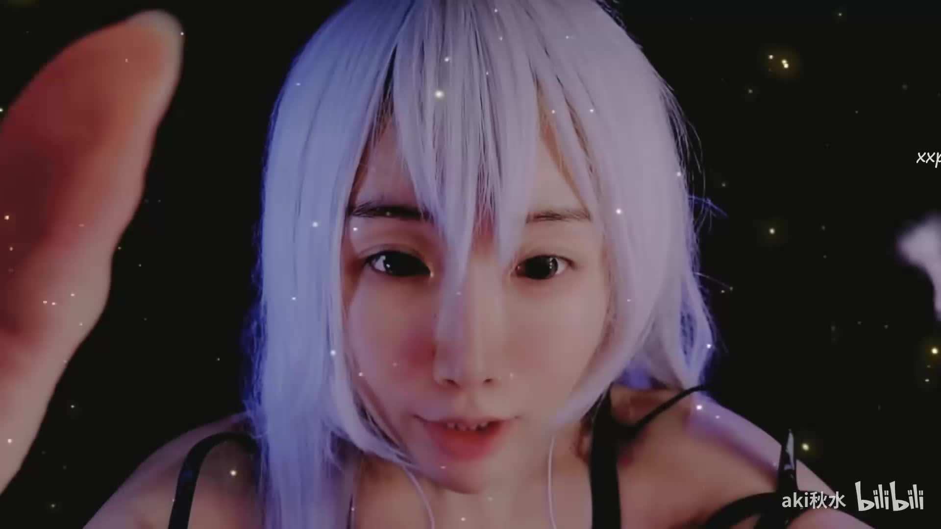 【福利助眠】Aki秋水充电福利ASMR助眠系列之姐姐给你检查眼睛灯光助眠视觉触发
